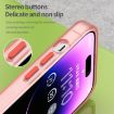 iPhone 15 Pro MagSafe Frosted Translucent TPU PC Case Red Full Coverage - 7
