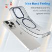 iPhone 16 Pro MagSafe Frosted Translucent TPU PC Case Dark Blue - 3