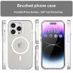 iPhone 16 Pro Max MagSafe Frosted Translucent TPU PC Case White - 2