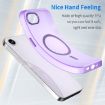 iPhone 16e MagSafe Frosted Translucent TPU PC Case - Dark Purple - 3