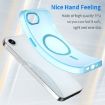 iPhone 16e MagSafe Frosted Translucent TPU PC Case Blue Full Coverage - 3