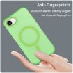 iPhone 16e MagSafe Frosted Translucent TPU PC Case - Green, Full Coverage - 4