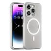 iPhone 14 Pro Max MagSafe Frosted TPU + PC Full Coverage Case White - 1