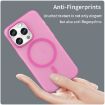 iPhone 14 Pro Max MagSafe Frosted TPU + PC Case - Pink, Full Coverage - 4