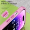 iPhone 14 Pro Max MagSafe Frosted TPU + PC Case - Pink, Full Coverage - 6