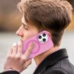 iPhone 14 Pro Max MagSafe Frosted TPU + PC Case - Pink, Full Coverage - 8