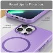 iPhone 13 Pro Max MagSafe Frosted TPU + PC Case - Dark Purple Cover - 5