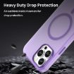 iPhone 13 Pro Max MagSafe Frosted TPU + PC Case - Dark Purple Cover - 7