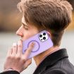 iPhone 13 Pro Max MagSafe Frosted TPU + PC Case - Dark Purple Cover - 8