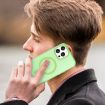 iPhone 13 Pro Max MagSafe Frosted Translucent TPU PC Case - Green - 8