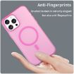 iPhone 13 Pro Max MagSafe Frosted Translucent Pink TPU PC Case - 4