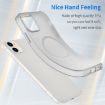 iPhone 12 MagSafe Frosted Translucent TPU PC Full Coverage Case White - 3