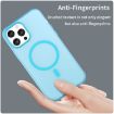 iPhone 12 Pro Max MagSafe Frosted Translucent Blue TPU PC Case - 4
