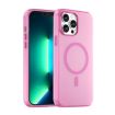 iPhone 12 Pro Max MagSafe Frosted TPU + PC Full Coverage Case - Pink - 1