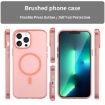 iPhone 12 Pro Max MagSafe Frosted TPU + PC Case Red Full Coverage - 2