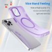 iPhone 12 Pro MagSafe Frosted Translucent TPU PC Case Dark Purple - 3