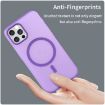 iPhone 12 Pro MagSafe Frosted Translucent TPU PC Case Dark Purple - 4