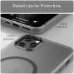 iPhone 11 Pro Max MagSafe Frosted Translucent TPU PC Case Black - 5