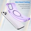iPhone 11 Pro MagSafe Frosted Translucent TPU PC Case Dark Purple - 3