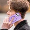 iPhone 11 Pro MagSafe Frosted Translucent TPU PC Case Dark Purple - 8