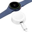 Portable Magnetic Wireless Charger for Apple Watch Series - White - 1