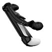 Sony PlayStation Portal TPU Stripe Game Console Case with Holder - White - 4
