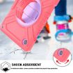 Samsung Galaxy Tab A8 X200 X Rotation Hybrid Silicone Case with Strap - 5