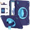Samsung Galaxy Tab A8 X200 X Case, Rotation PC Hybrid Silicone, Navy Blue - 1