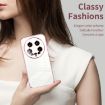 Xiaomi 14 Ultra Gold Transparent Plating Fine Hole Phone Case - 3