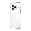 Xiaomi Civi 5 Pro Silver Transparent Plating Fine Hole Phone Case - 1