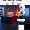 DP44 White Motion Tracking Night Vision Smart Camera with Voice Intercom - 8