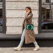 iPad Pro 13 2024 Black Mint Green Robot Silicone Hybrid Case - 8
