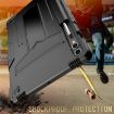Samsung Galaxy Tab S9 FE+/S9+ T Holder Silicone Hybrid Case Black - 4