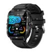 KT71 Rugged Smart Watch 1.96" HD Screen, Bluetooth Calls, Sleep & SpO2 Monitoring - 1