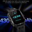 KT71 Rugged Smart Watch 1.96" HD Screen, Bluetooth Calls, Sleep & O2 Monitor - 7