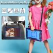 Samsung Galaxy Tab S9 FE+/S9+ Navy Blue Handle Robot Silicone Case - 8