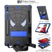 Samsung Galaxy Tab S9 FE+/S9+ Spider Silicone Hybrid Case - Back Blue - 2