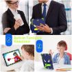 Samsung Galaxy Tab S9 FE+/S9+ Spider Silicone Hybrid Case - Navy/Yellow/Green - 5