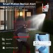 QX86 Motion Tracking Night Vision Smart Camera with Voice Intercom, US Plug - 6