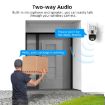 QX86 Motion Tracking Night Vision Smart Camera with Voice Intercom, AU Plug - 8