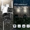 QX103 AI Alarm WiFi Dome Dual IP Camera - Humanoid Recognition (AU Plug) - 5