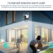 QX103 Humanoid Recognition AI Alarm WiFi Dome Triple IP Camera AU Plug - 2
