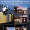 QX103 Humanoid Recognition AI Alarm WiFi Dome Triple IP Camera AU Plug - 7