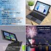 HONGSAMDE 10.1" 2-in-1 Tablet PC, 8GB+128GB, Windows 11, Intel N100, Black - 7