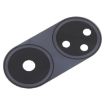 OPPO A98 5G CPH2529 Back Camera Lens 10-Pack Replacement Set - 2