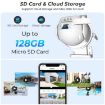 QX95 6MP WiFi Dual Camera with Two-way Intercom & AI Recognition UK Plug - 5