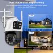QX101 6MP WiFi Dual Camera with Two-way Intercom & Night Vision (AU Plug) - 8