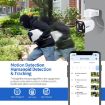 ESCAM PT303 3MP HD WiFi IP Camera with Motion Detection & APP Control - 8