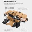 Cwatcun D104 Camera Waist Pack Vest Bag, 75x10.5x27.5cm (Earth) - 4