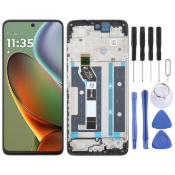 Motorola Moto G15 Power OEM LCD Screen Digitizer Assembly with Frame - 1